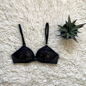 Aerie Black Lace Bra